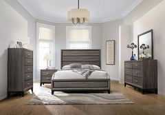 Watson Grey Queen Bed 5 Pc Set