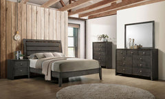 Serenity Grey Eastern King Bed 5 Pc Set