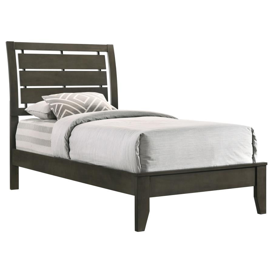 Serenity Grey Twin Bed