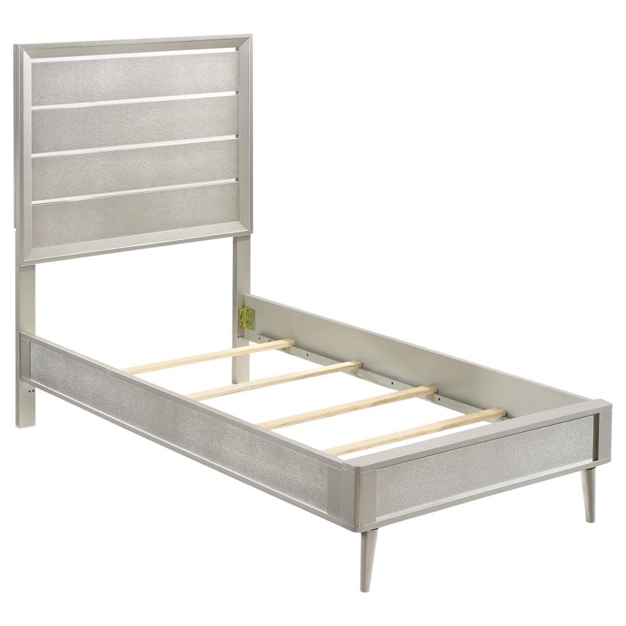 Ramon Silver Twin Bed