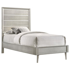 Ramon Silver Twin Bed