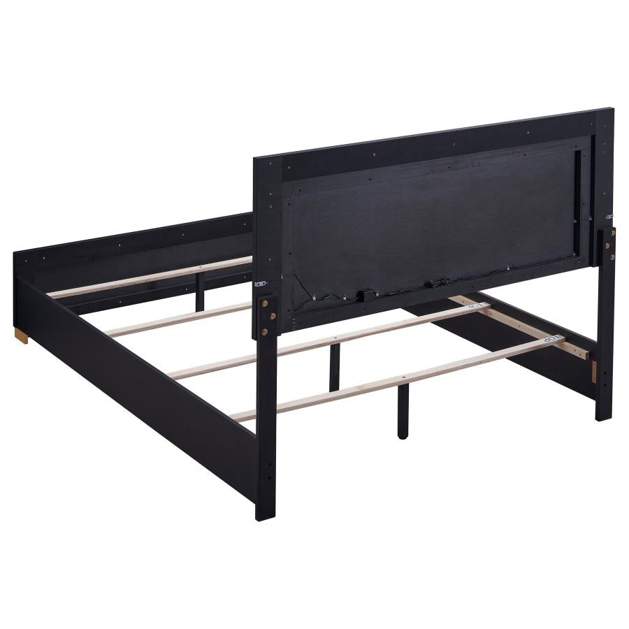 Marceline Black Full Bed 4 Pc Set