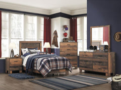 Sidney Brown Twin Bed