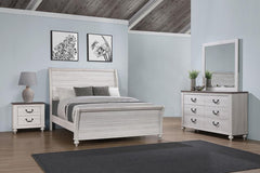 Stillwood Grey Queen Bed 4 Pc Set