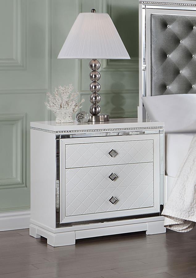 Eleanor White Nightstand