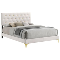 Kendall White California King Bed