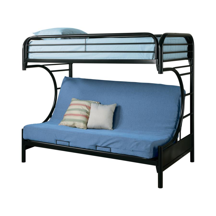 Montgomery Black Twin / Futon Bunk Bed