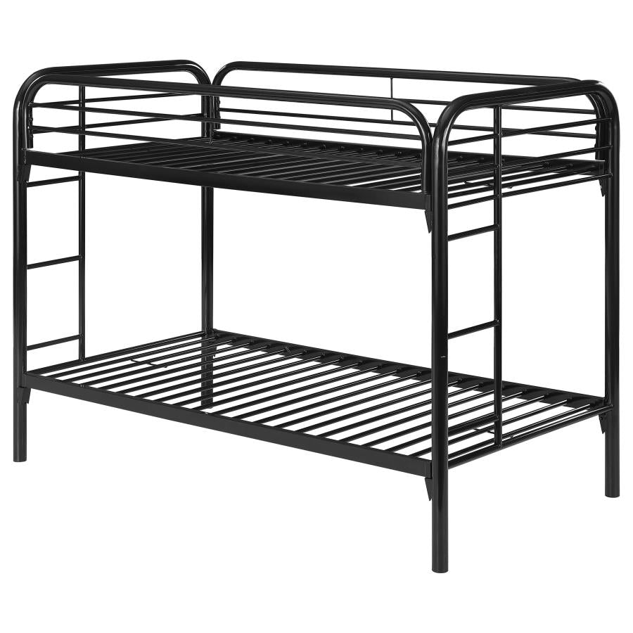 Morgan Black Twin / Twin Bunk Bed