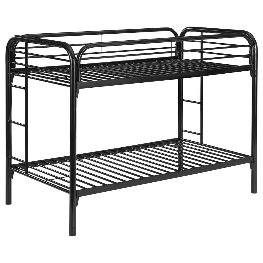 Morgan Black Twin / Twin Bunk Bed