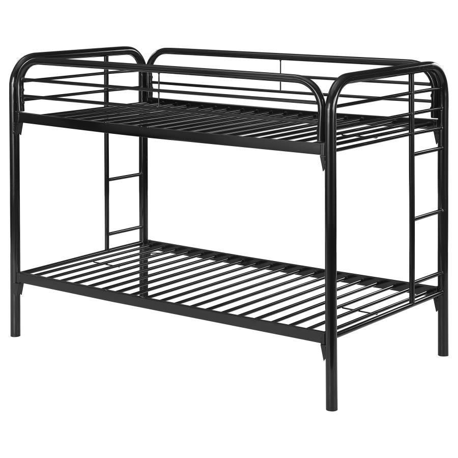 Morgan Black Twin / Twin Bunk Bed