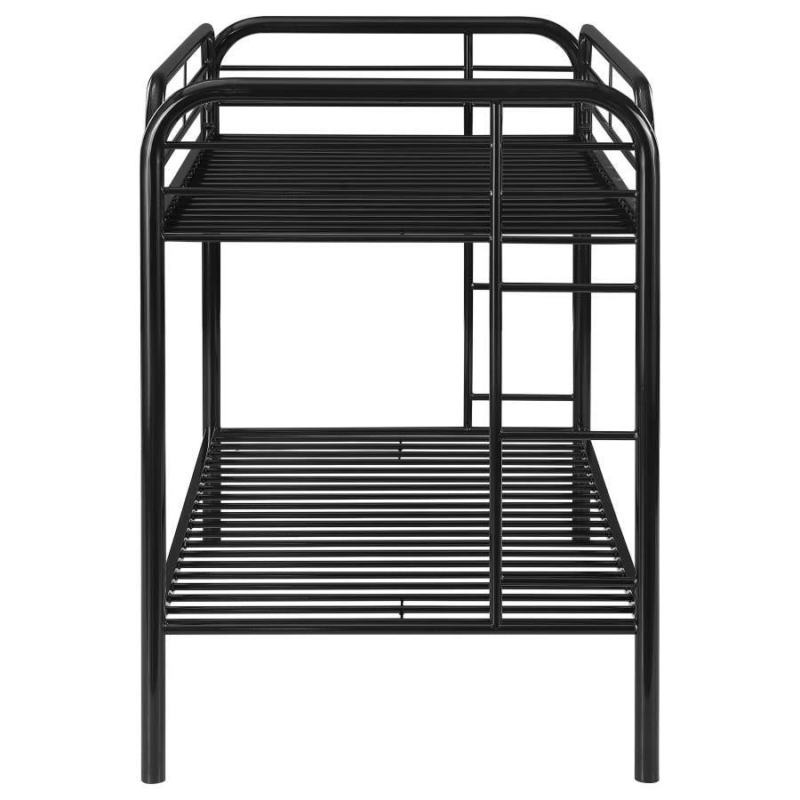 Morgan Black Twin / Twin Bunk Bed