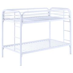 Morgan White Twin / Twin Bunk Bed