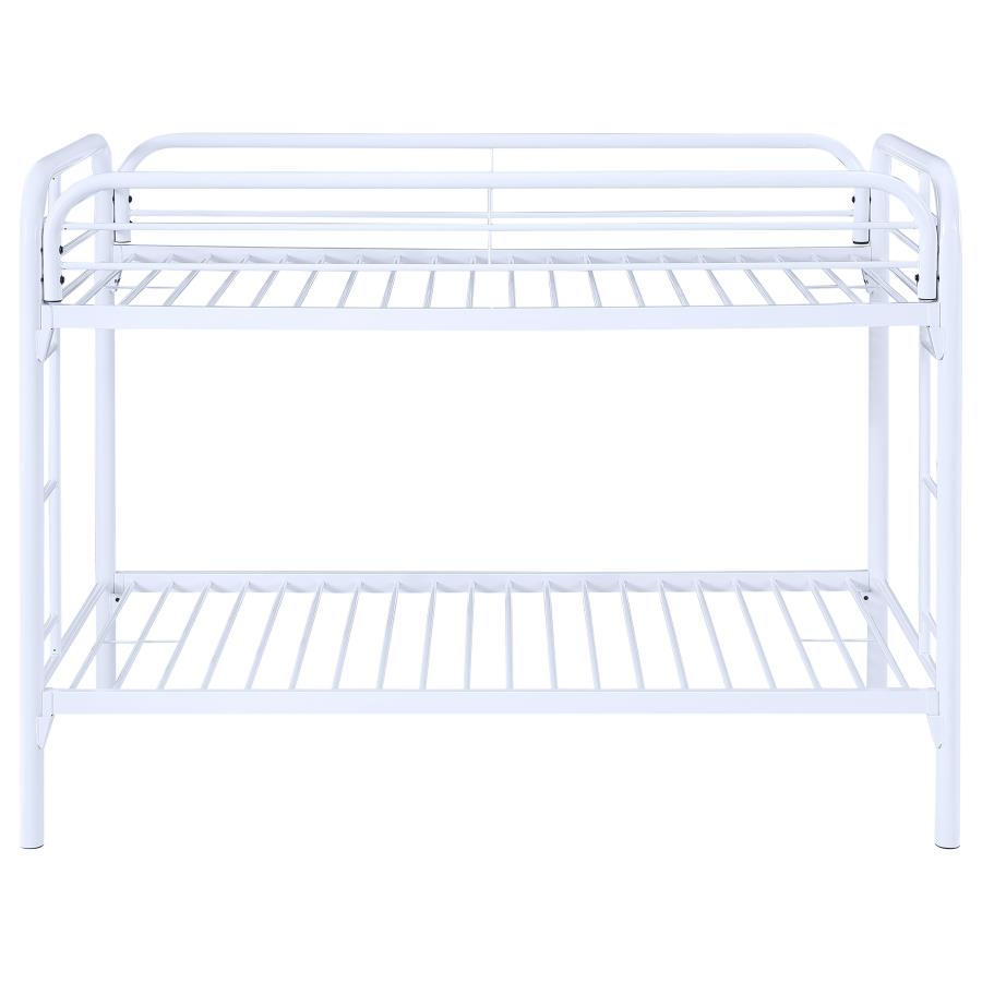 Morgan White Twin / Twin Bunk Bed