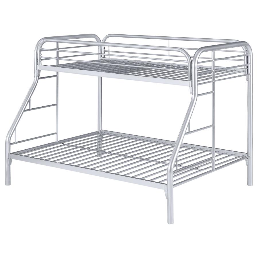 Morgan Silver Twin / Full Bunk Bed