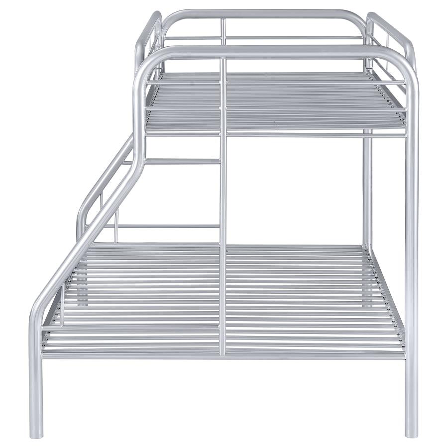 Morgan Silver Twin / Full Bunk Bed