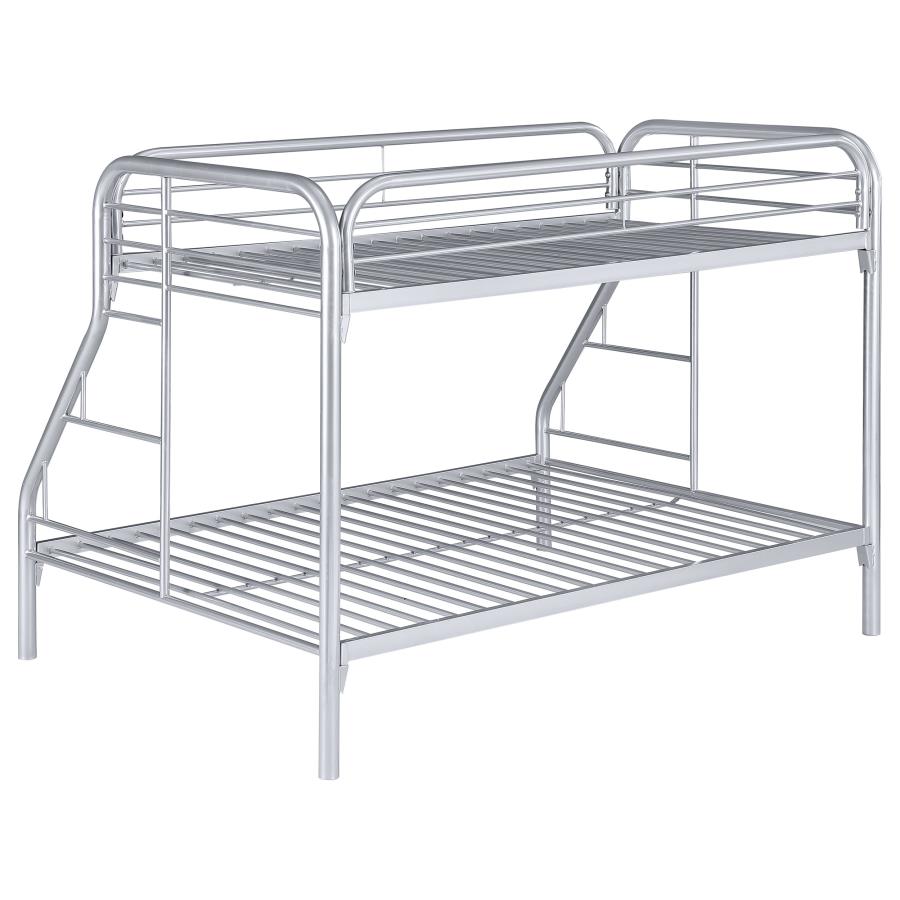 Morgan Silver Twin / Full Bunk Bed