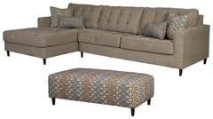 Flintshire 2-Piece Sectional with Ottoman - PKG001029