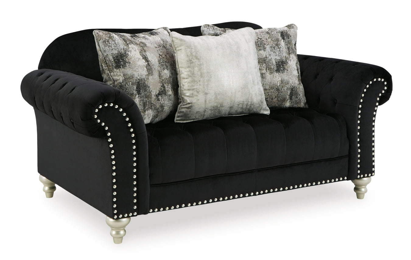 Harriotte Sofa, Loveseat and Chair - PKG010931