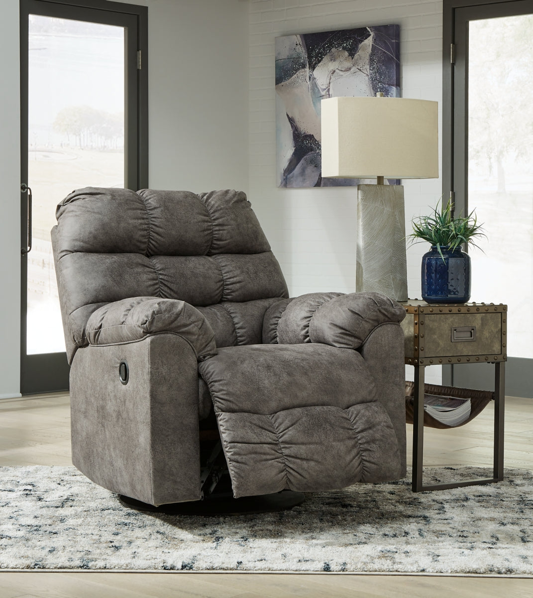 Derwin Sofa, Loveseat and Recliner