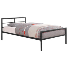 Fisher Grey Twin Bed