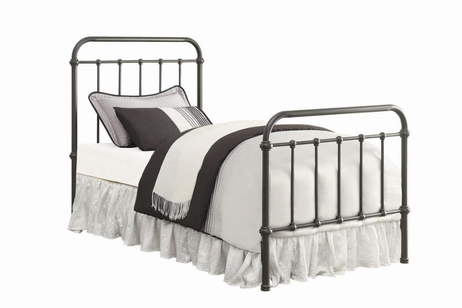 Livingston Brown Twin Bed