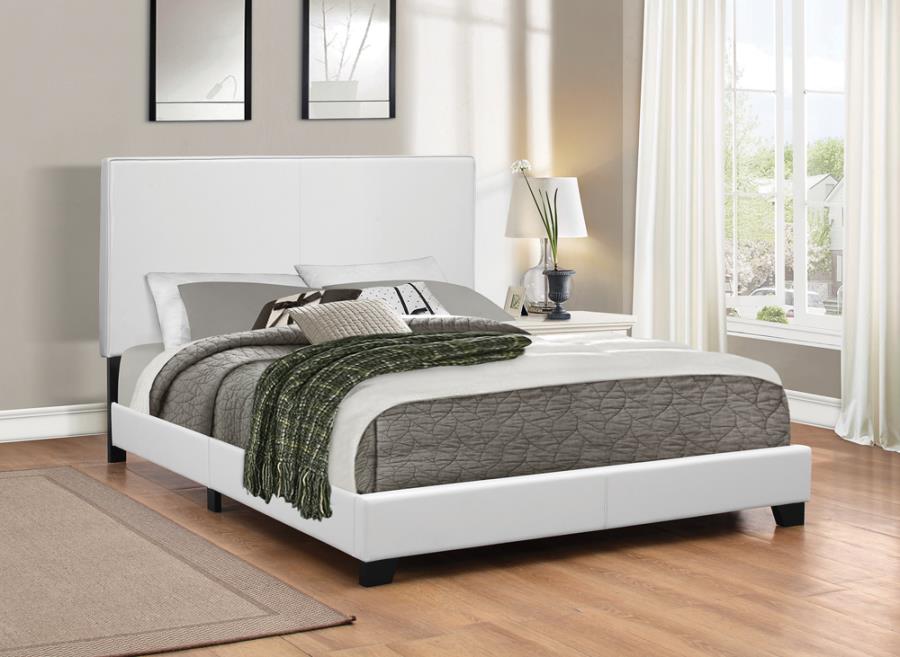 Mauve White Twin Bed