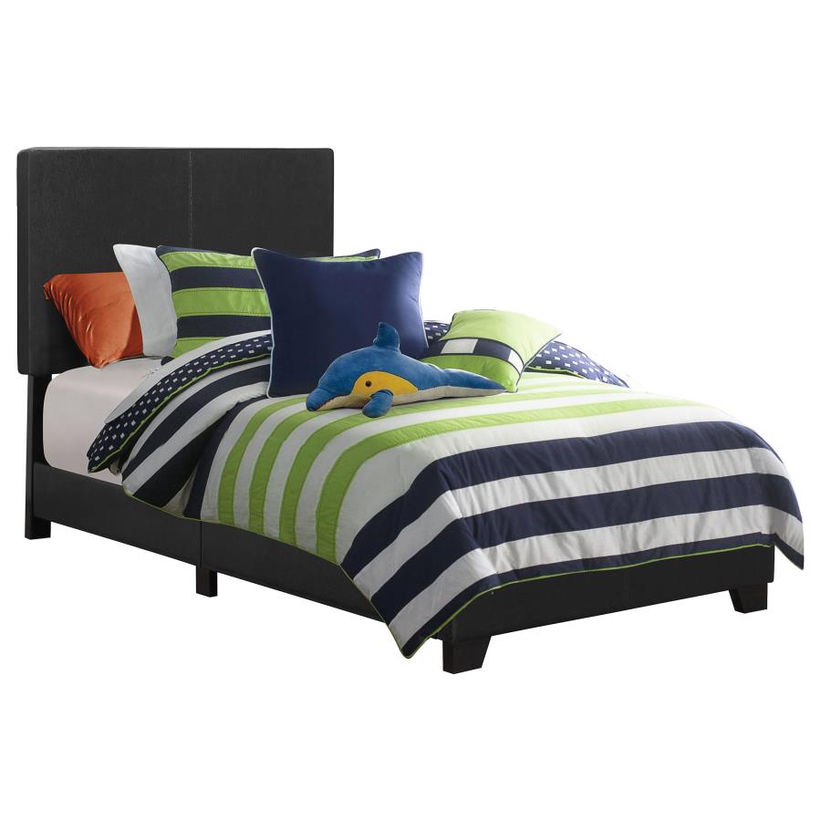 Dorian Black Twin Bed