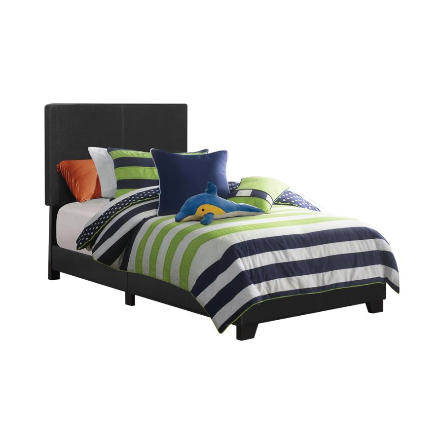 Dorian Black Twin Bed