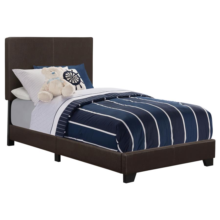 Dorian Brown Twin Bed