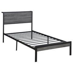 Ricky Grey Twin Bed