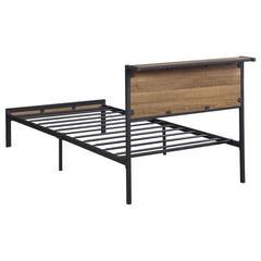 Ricky Brown Twin Bed