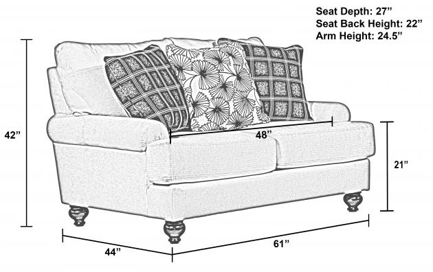 Cumberland Cocktail Ottoman