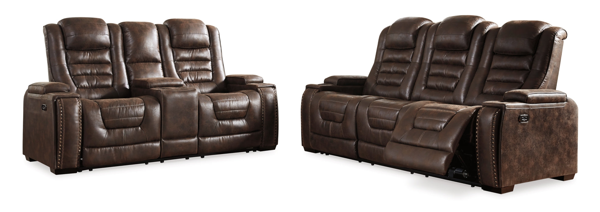 Game Zone Sofa and Loveseat