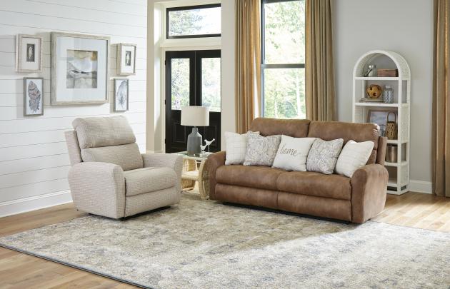 Justine Lay Flat Reclining Sofa