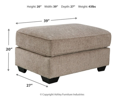 Pantomine 4-Piece Sectional with Ottoman - PKG010949