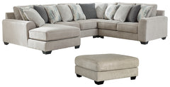 Ardsley 4-Piece Sectional with Ottoman - PKG001220