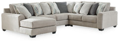 Ardsley 4-Piece Sectional with Ottoman - PKG001220