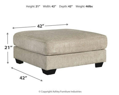 Ardsley 2-Piece Sectional with Ottoman - PKG001222