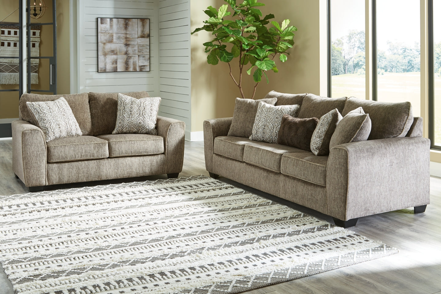 Olin Sofa, Loveseat, Chair and Ottoman