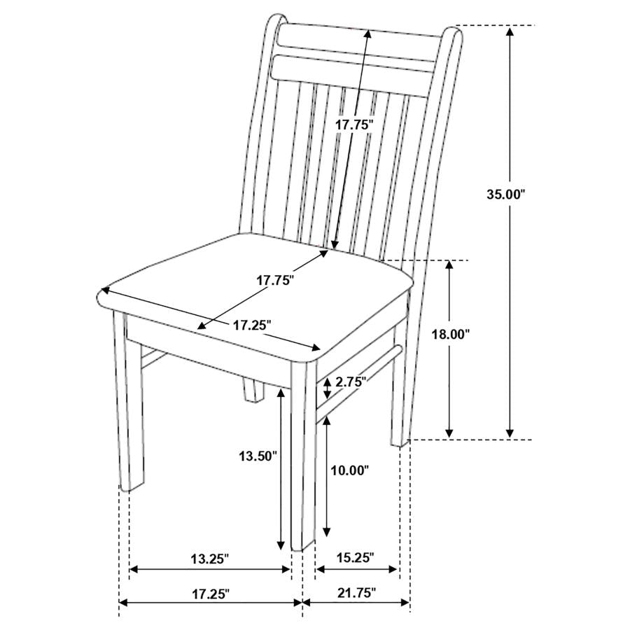 Phoenix Brown Side Chair