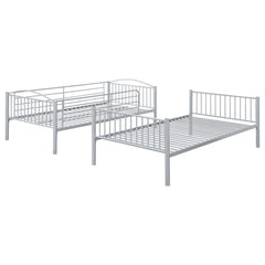 Anson Silver Twin / Twin Bunk Bed