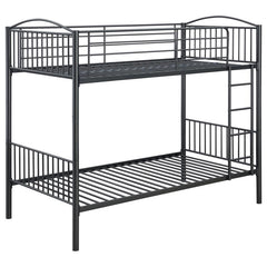 Anson Grey Twin / Twin Bunk Bed