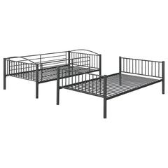 Anson Grey Twin / Twin Bunk Bed