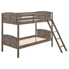 Flynn Brown Twin / Twin Bunk Bed