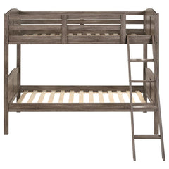 Flynn Brown Twin / Twin Bunk Bed