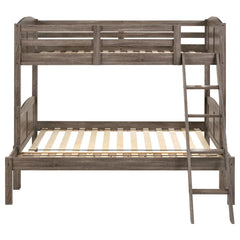 Flynn Brown Twin / Full Bunk Bed