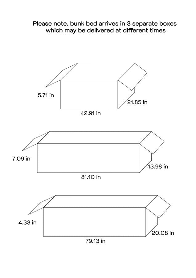 Flynn Brown Twin / Full Bunk Bed