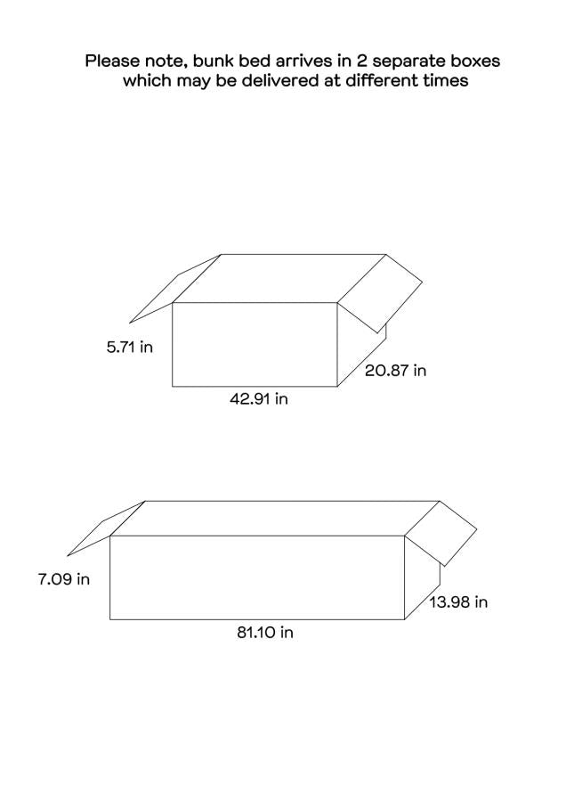 Ryder Grey Twin / Twin Bunk Bed