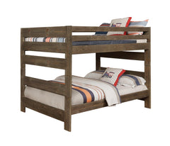 Wrangle Hill Grey Full / Full Bunk Bed