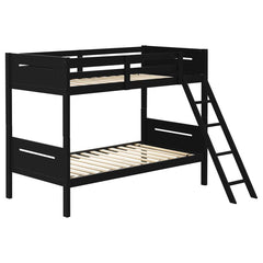 Littleton Black Twin / Twin Bunk Bed